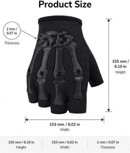 Half Finger Bicycle Gloves Anti-Slip Wear Resistant Breathable Mesh Wrist Strap for Mountain Biking, Fitness, Outdoor Training in Kuwait