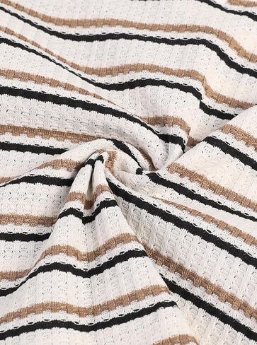 Boys Striped Knit Polo Shirt Short Sleeve Retro V Neck Collared Tops School Days in Saudi Arabia
