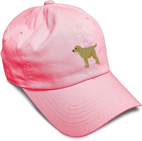 Custom Soft Baseball Hat Embroidered Dad Hat Yellow Labrador Embroidery Men & Ladies Baseball Cap Cotton in Kuwait
