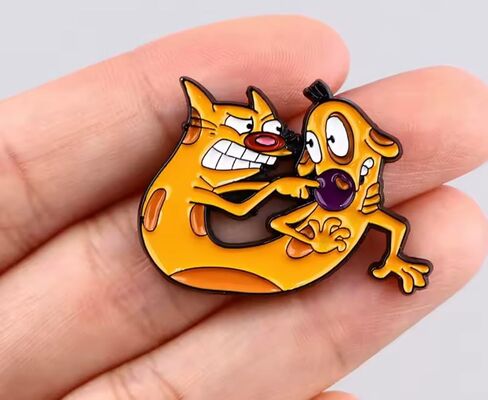 CatDog Cat Dog Cartoon TV Show 1.25" Enamel Pin Badge in Kuwait