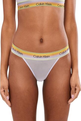 Calvin Klein Women's Icon Mesh String Thong in Kuwait