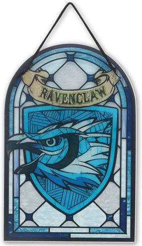 Open Road Brands Harry Potter Ravenclaw Crest Hanging Acrylic Wall Decor - Beautiful Ravenclaw Wall Art for Home in Kuwait
