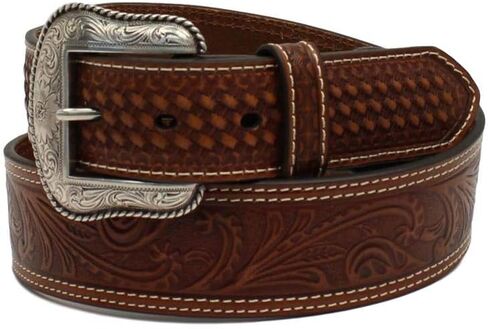 M&F Western Nocona Floral Emboss with Basket Weave Tabs in Kuwait