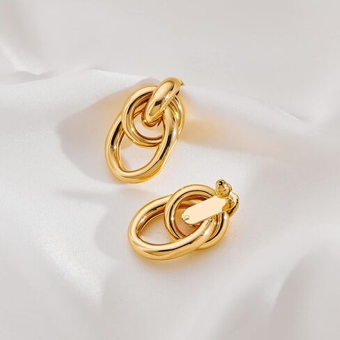 Gold Knot Pendant Necklace Jewelry Set for Women in Kuwait