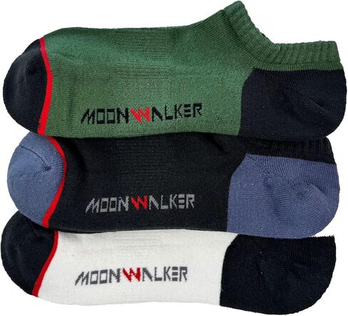 MoonWalker Extra Soft and Durable Low Cut Socks Made with KEMP (3-Pairs) in Saudi Arabia