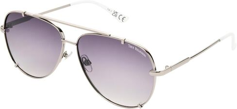 نظارة شمسية للرجال من True Religion Chase's Smooth Flight Silver Aviator in Kuwait