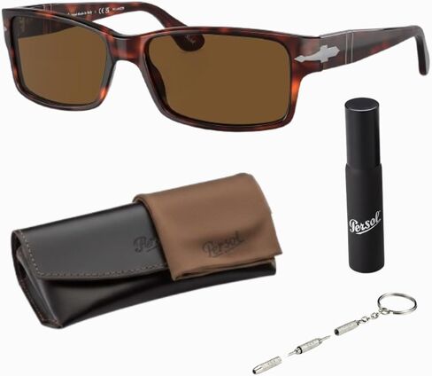 Persol PO2803S Rectangle Shape Sunglasses With Official Eyewear Kit in Kuwait