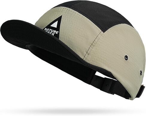 CLAPE Short Brim Hats for Men, Lightweight Breathable Quick Dry 5 Panel Hat, Adjustable Summer Cool Hat for Outdoor Sport in Kuwait