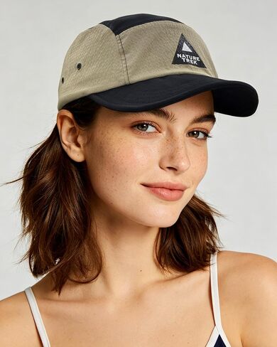 CLAPE Short Brim Hats for Men, Lightweight Breathable Quick Dry 5 Panel Hat, Adjustable Summer Cool Hat for Outdoor Sport in Kuwait
