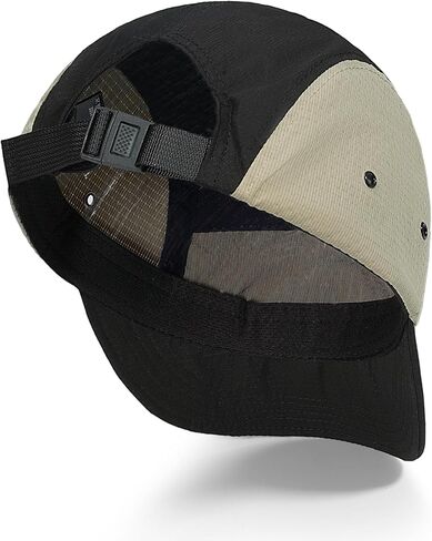 CLAPE Short Brim Hats for Men, Lightweight Breathable Quick Dry 5 Panel Hat, Adjustable Summer Cool Hat for Outdoor Sport in Kuwait