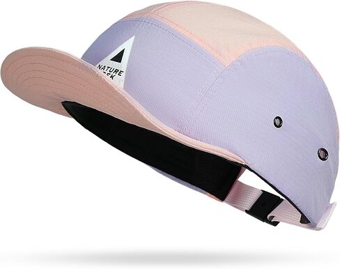 CLAPE Short Brim Hats for Men, Lightweight Breathable Quick Dry 5 Panel Hat, Adjustable Summer Cool Hat for Outdoor Sport in Kuwait