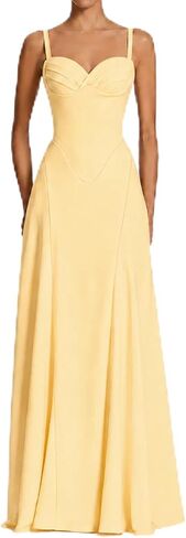 Bridesmaid Dresses for Women Spaghetti Strap Long A Line Corset Formal Evening Gowns Wedding Guest Prom Dress in Saudi Arabia