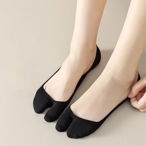 Tabi Socks for Women No Show, Flip Flop Split Toe Socks, Low Cut in Saudi Arabia