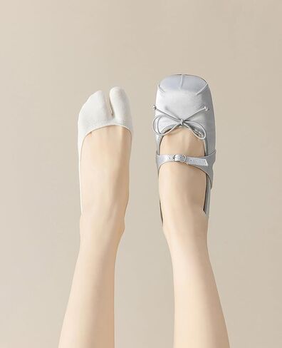Tabi Socks for Women No Show, Flip Flop Split Toe Socks, Low Cut in Saudi Arabia