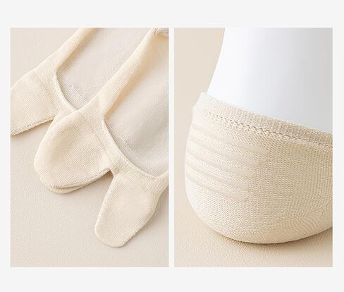 Tabi Socks for Women No Show, Flip Flop Split Toe Socks, Low Cut in Saudi Arabia