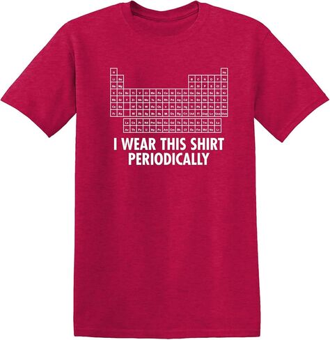 I Wear This Shirt Periodically Funny T Shirt | Stylish Humor Graphic Tees Men | Unique Style Graphic Funny T Shirts for Women in Kuwait