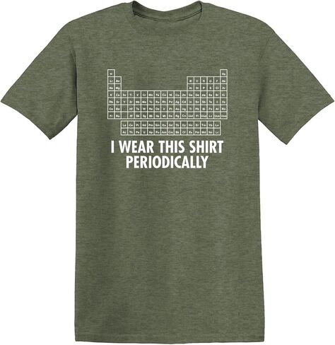 I Wear This Shirt Periodically Funny T Shirt | Stylish Humor Graphic Tees Men | Unique Style Graphic Funny T Shirts for Women in Kuwait