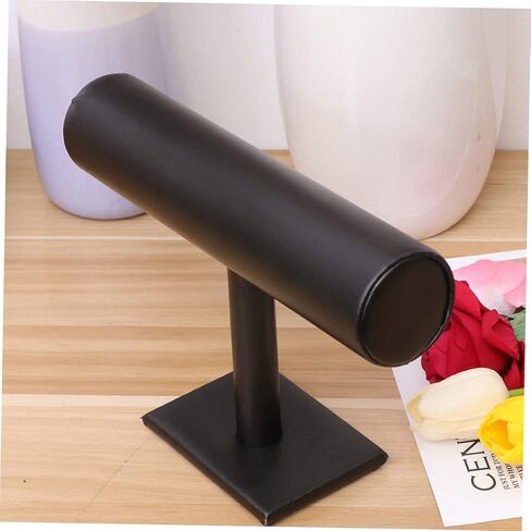 Jewelry Display Stand Elegant Black T-bar Bracelet and Necklace Holder Multi-functional Organizer for Watches Bangles and Accessories for and Events in Kuwait