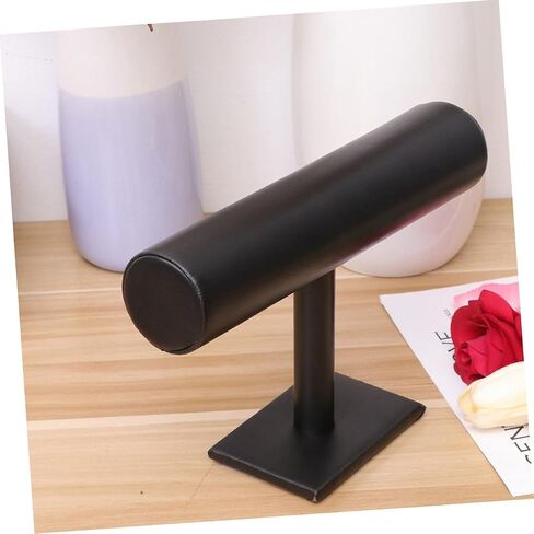 Jewelry Display Stand Elegant Black T-bar Bracelet and Necklace Holder Multi-functional Organizer for Watches Bangles and Accessories for and Events in Kuwait