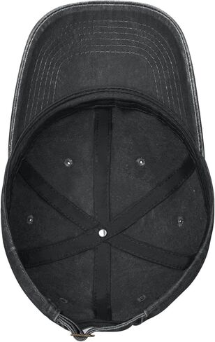 Funny Hat for Men Women Black Baseball Cap Adjustable Dad Hat Vintage Trucker Hat in Saudi Arabia