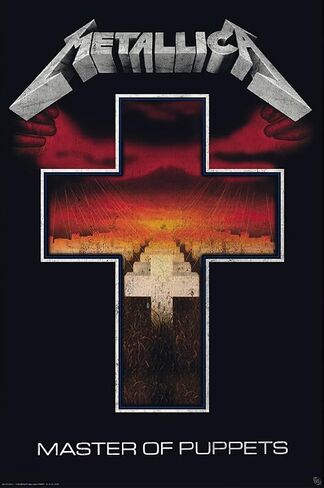Metallica - Music Poster (Master Of Puppets - Album Cover 2) (Size: 24" x 36") in Saudi Arabia