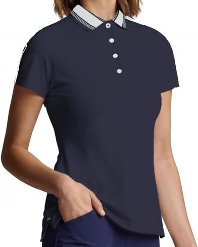 Polo Shirts for Women Golf Shirts Short Sleeve Tops Moisture Wicking Runnig Golf Shirts Women in Saudi Arabia