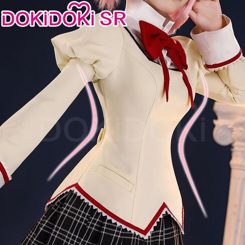 كيرا كيرا كانامي مادوكا تأثيري حلي Doki-SR أنيمي مادوكا زي مدرسي تأثيري فستان لطيف وتتسابق in Kuwait
