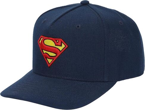 Bioworld Superman Logo Navy Structured Baseball Cap in Kuwait