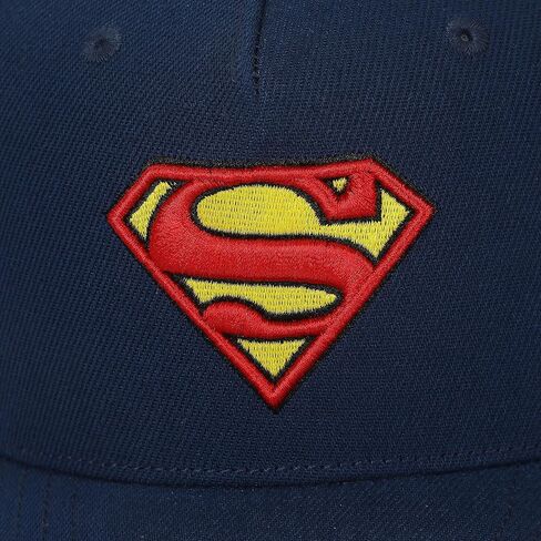 Bioworld Superman Logo Navy Structured Baseball Cap in Kuwait