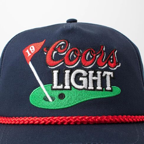 AMERICAN NEEDLE Officially Licensed Miller COORS Golf HAT, Light Rope Cap, Snapback, Authentic, New in Kuwait