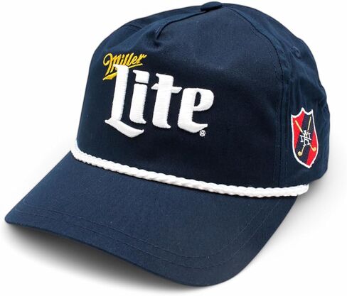 AMERICAN NEEDLE Officially Licensed Miller COORS Golf HAT, Light Rope Cap, Snapback, Authentic, New in Kuwait