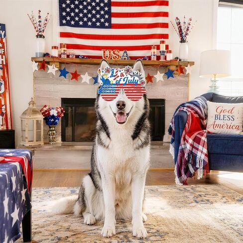 DPKOW Patriotic Coloring Glasses 4th of July Party Favors, 18Pcs Independence Day Party Paper Glasses 4th of July Accessories 250 Anniversary USA Art Crafts Supplies Memorial Day Patriotic Decorations in Saudi Arabia