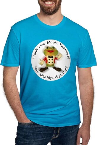 تي شيرت CafePress Froggy للرجال برسومات ملائمة in Kuwait
