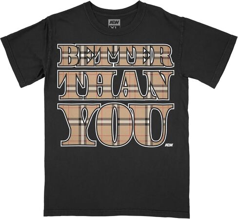 AEW MJF Better Than You (2-Sided) T-Shirt - All Elite Wrestling in Saudi Arabia