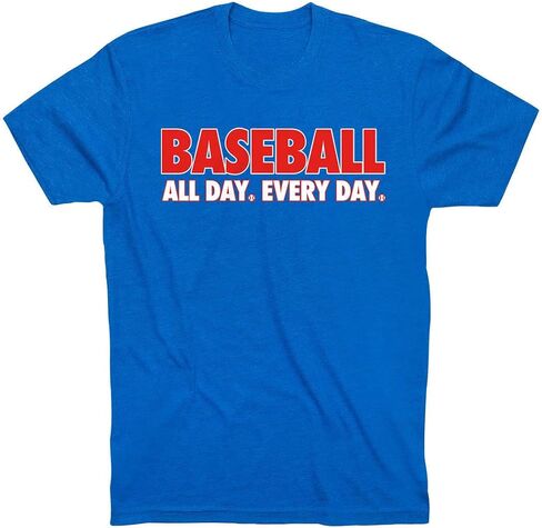 ChalkTalkSPORTS Baseball All Day Everyday T-Shirt | Baseball Tee | Youth and Adult Sizes in Kuwait