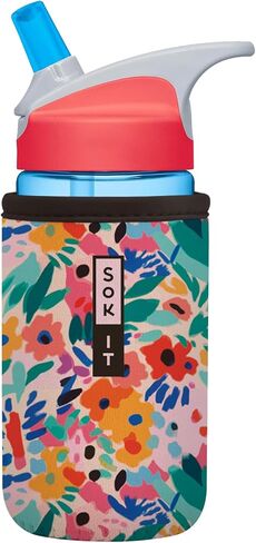 Sok It BotlSok Water Bottle Sleeve Insulated Neoprene Cover (Fright Night Lights, Fits 32oz Nalgene) in Kuwait