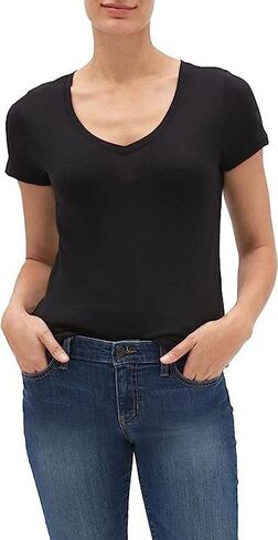 GAP Women's Favorite V-Neck Tee T-Shirt in Saudi Arabia