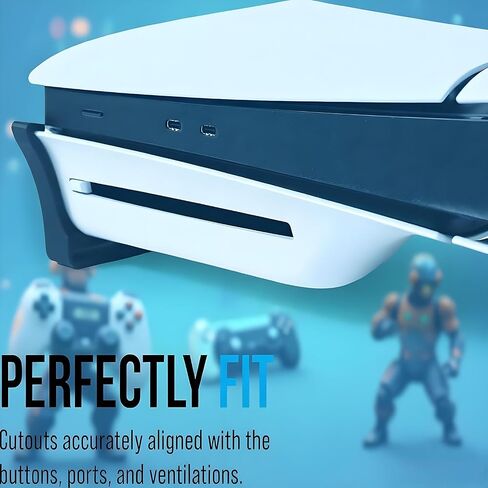 Middle Skin Compatible with PS5 Series Console Disc/Digital Edition Universal Middle Strip, Console Center Part Protection Strip Film Sticker Accessories Scratch Resistant (for PS5 Slim) in Kuwait