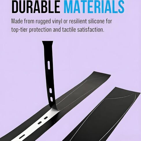 Middle Skin Compatible with PS5 Series Console Disc/Digital Edition Universal Middle Strip, Console Center Part Protection Strip Film Sticker Accessories Scratch Resistant (for PS5 Slim) in Kuwait