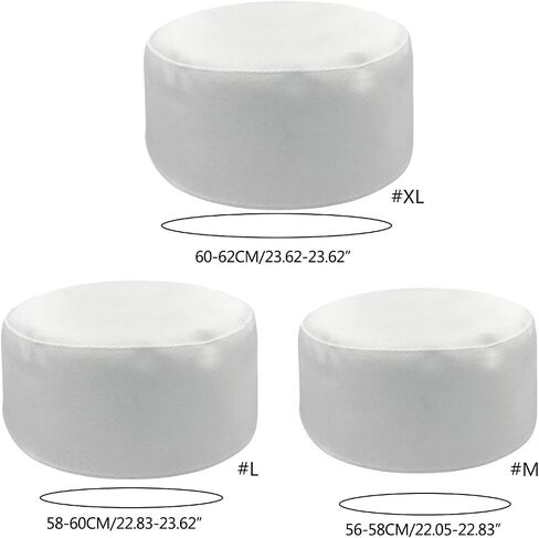Breathable Cotton Stretchy Skull Caps Kufi Hats for Men Liner Muslims Ramadans Gifts Eid Gifts Muslims Prayer Hat White in Saudi Arabia