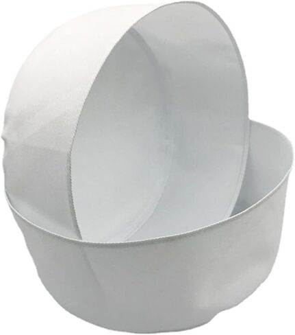 Breathable Cotton Stretchy Skull Caps Kufi Hats for Men Liner Muslims Ramadans Gifts Eid Gifts Muslims Prayer Hat White in Saudi Arabia