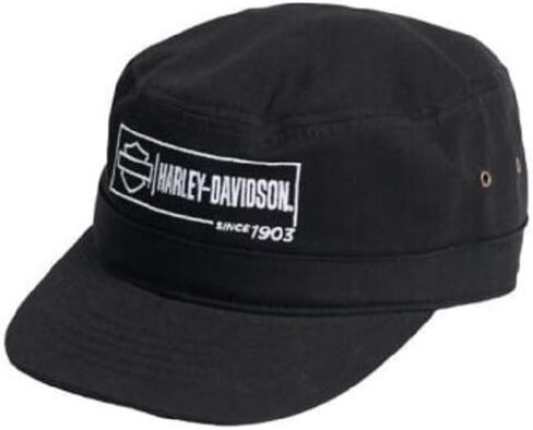 Harley-Davidson Women's Lock-Up Painter Cap - 5029003003 Black in Kuwait