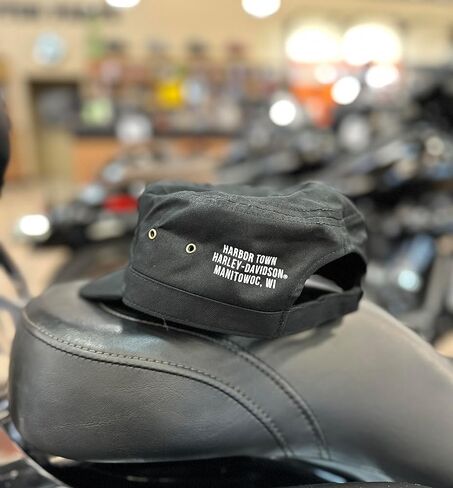 Harley-Davidson Women's Lock-Up Painter Cap - 5029003003 Black in Kuwait
