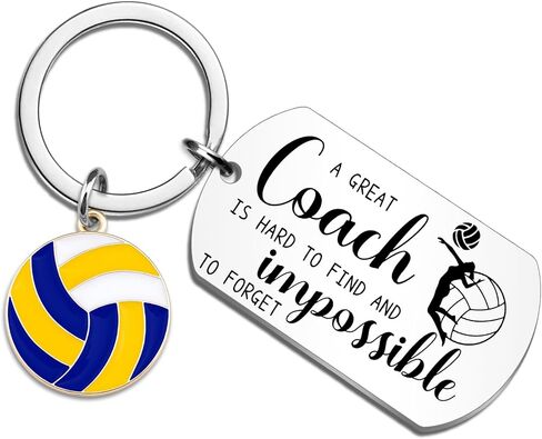 Coach Keychain Coach Gifts for Men Women Thank You Appreciation Gift for Coaches Volleyball Football Seccor in Kuwait
