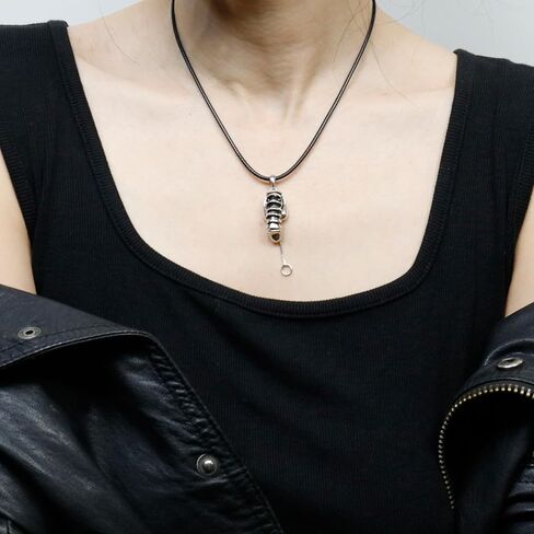 Fun Stand Up Alloy Pendant Necklace - Funny Male Organ Model, Novelty Erectable Jewelry Gag Gift for Adults in Kuwait
