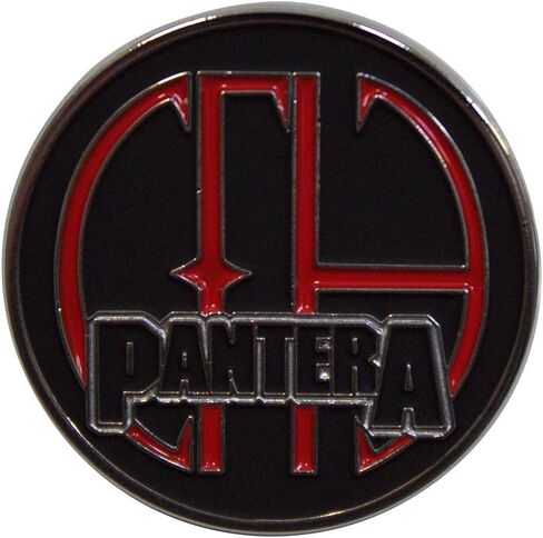 شارة دبوس بشعار Pantera Cowboys From Hell مقاس واحد in Kuwait