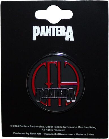 شارة دبوس بشعار Pantera Cowboys From Hell مقاس واحد in Kuwait