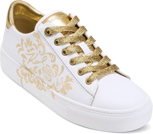 Karl Lagerfeld Women's Cate Rococo Lace Up Sneaker in Kuwait