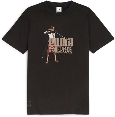 PUMA Mens X One Piece Graphic Crew Neck Short Sleeve Casual Tops Casual in Kuwait