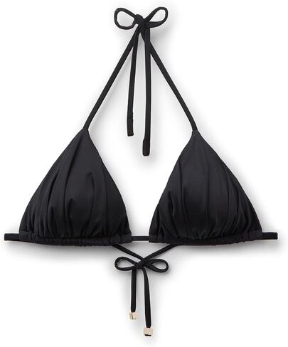CALZEDONIA Woman's Triangle Swimsuit Top Shiny Satin in Saudi Arabia